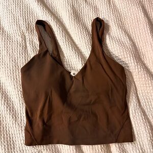 Lululemon Athletica Brown Top